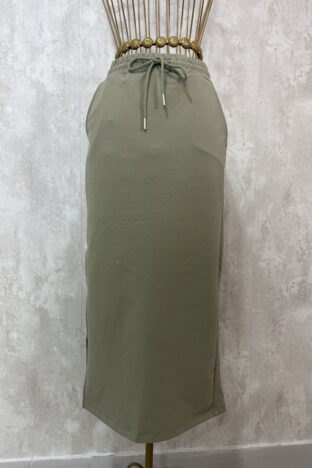 Falda chándal verde