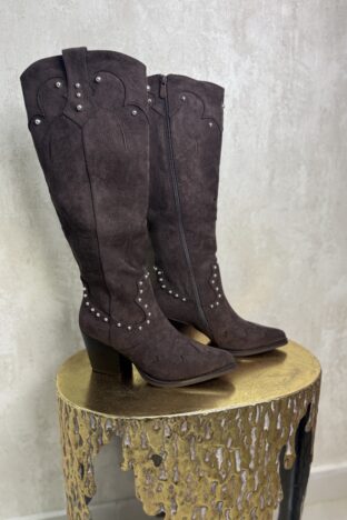 Botas Antelina marrón