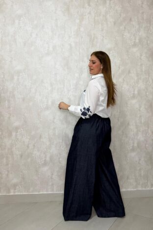 Jeans elefante oscuro