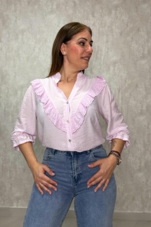 Blusa pastel lila
