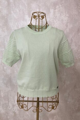 Camiseta hilo color verde