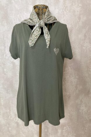 Camiseta pañuelo verde