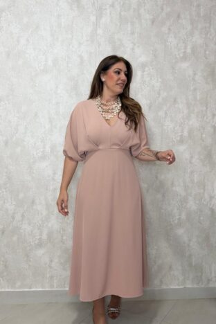 Vestido Miriam rosa
