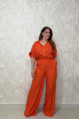 Conjunto camisa naranja