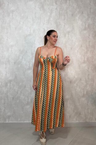 Vestido multicolor