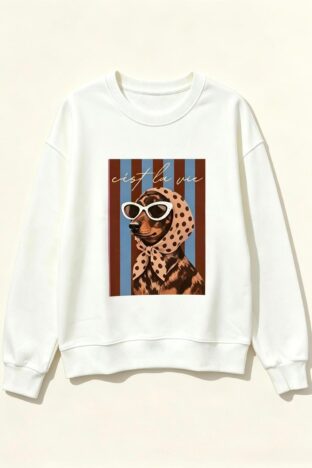 Sudadera rayas azul