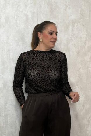 camiseta leopardo